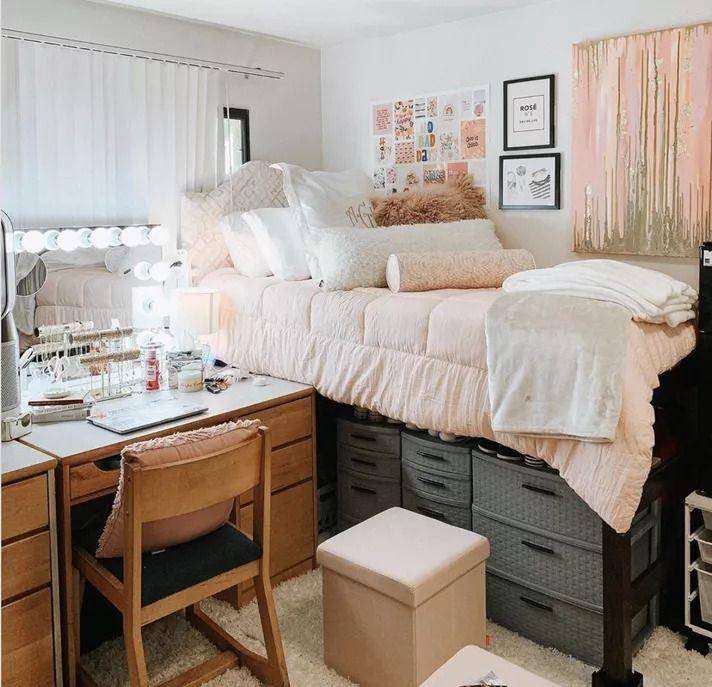 inspirasi kamar asrama (mydomaine.com)