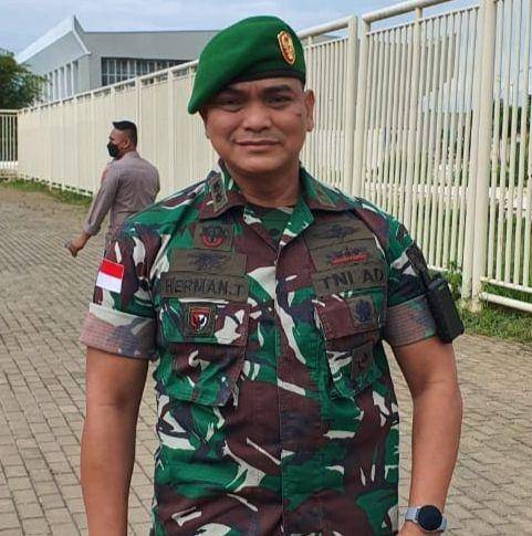 Kepala Penerangan Kodam XVII/Cendrawasih, Letkol Kav Herman Taryaman, IDN Times/ Istimewa