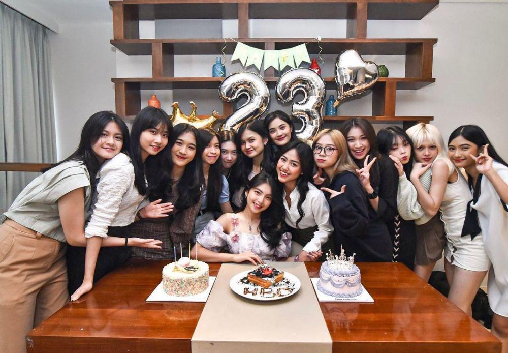 10 Momen Perayaan Ultah Gracia JKT48 Ke-23, Seru bersama Sahabat!