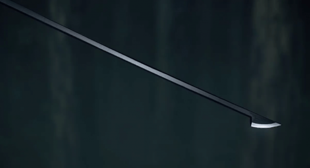 Bentuk bilah pedang Shinobu (dok. Ufotable/ Kimetsu no Yaiba)