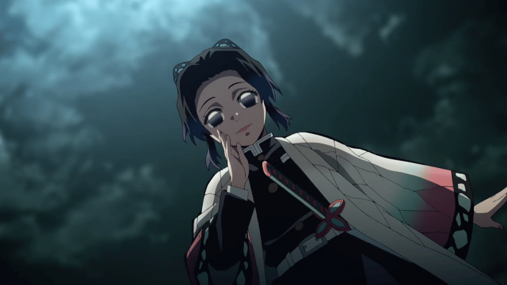 Shinobu adalah orang yang ramah (dok. Ufotable/ Kimetsu no Yaiba)