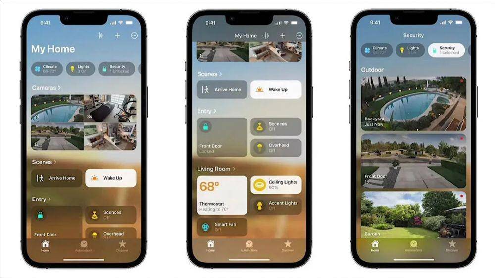 ilustrasi fitur baru aplikasi Home di iOS 16 (dok. Apple)