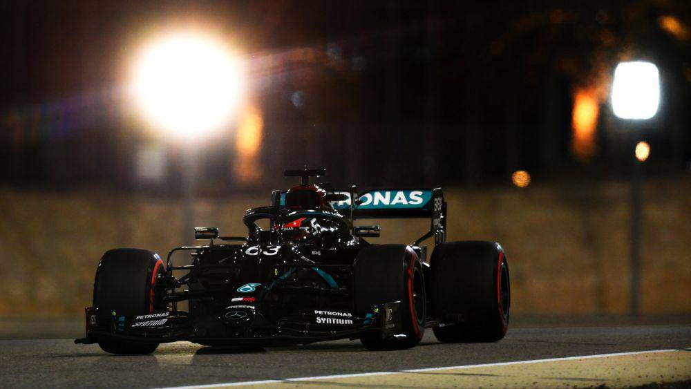 George Russell pada GP Sakhir 2020. (formula1.com)