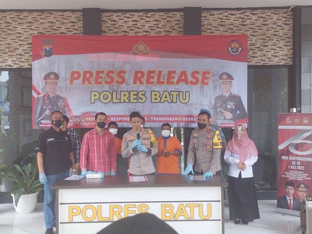 Ayah Tiri di Kota Batu Perkosa Anaknya hingga 7 Kali