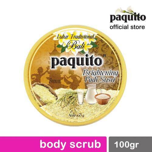 PAQUITO Lulur Bali Brightening Padi Susu (tokopedia.com/Paquito Official Store)