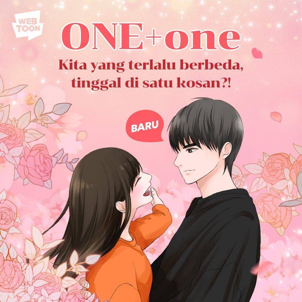 poster webtoon ONE+one (instagram.com/linewebtoon.id)