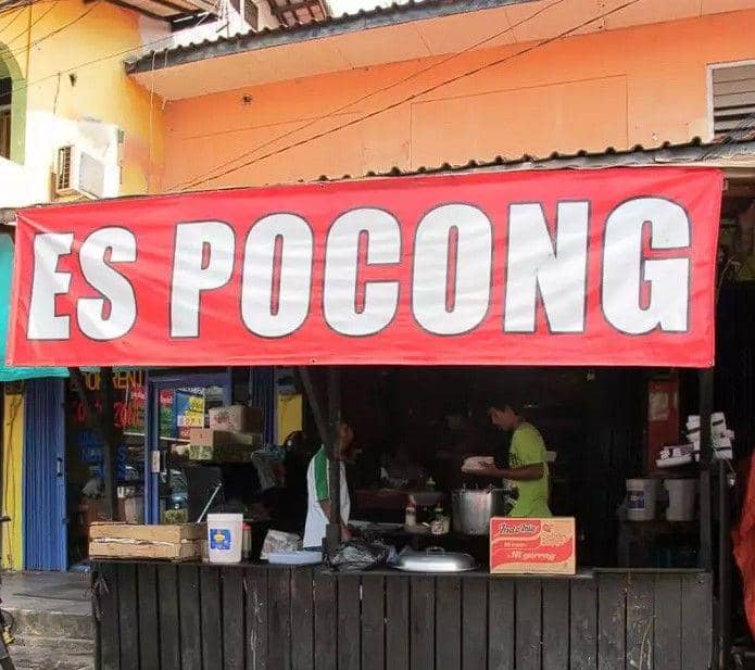 nama warung bertema hantu (Instagram.com/awreceh.id)