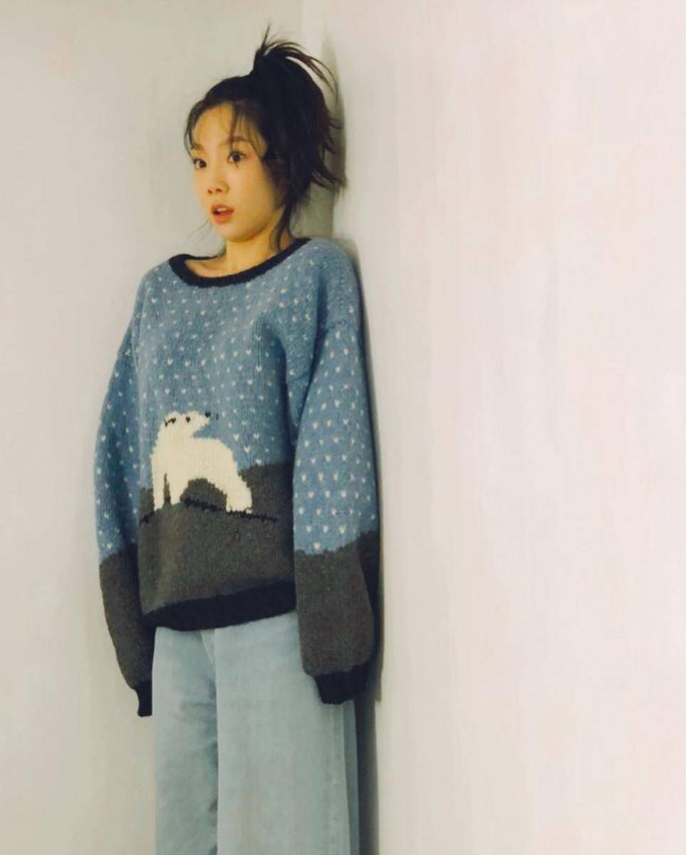 Taeyeon si tubuh mungil (Instagram.com/taeyeon_ss)