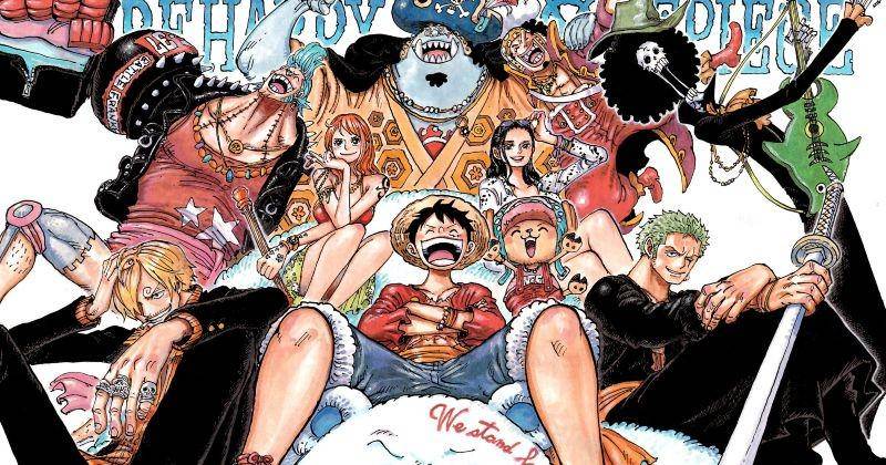 Color spread manga One Piece 1060. (mangaplus.shueisha.co.jp/One Piece)