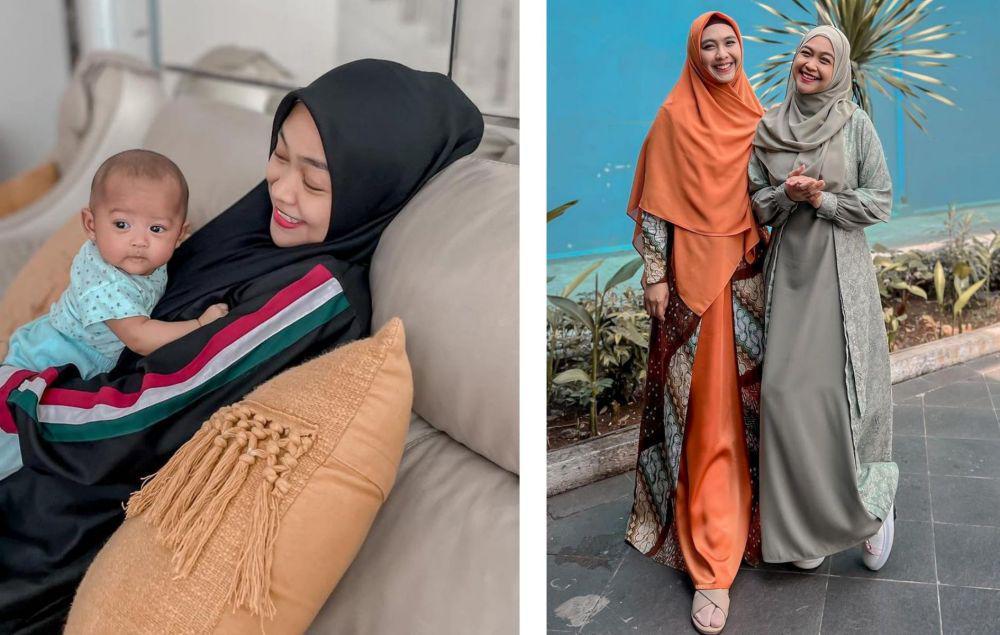 9 Potret Ria Ricis Setelah Melahirkan, Makin Ceria dan Keibuan!