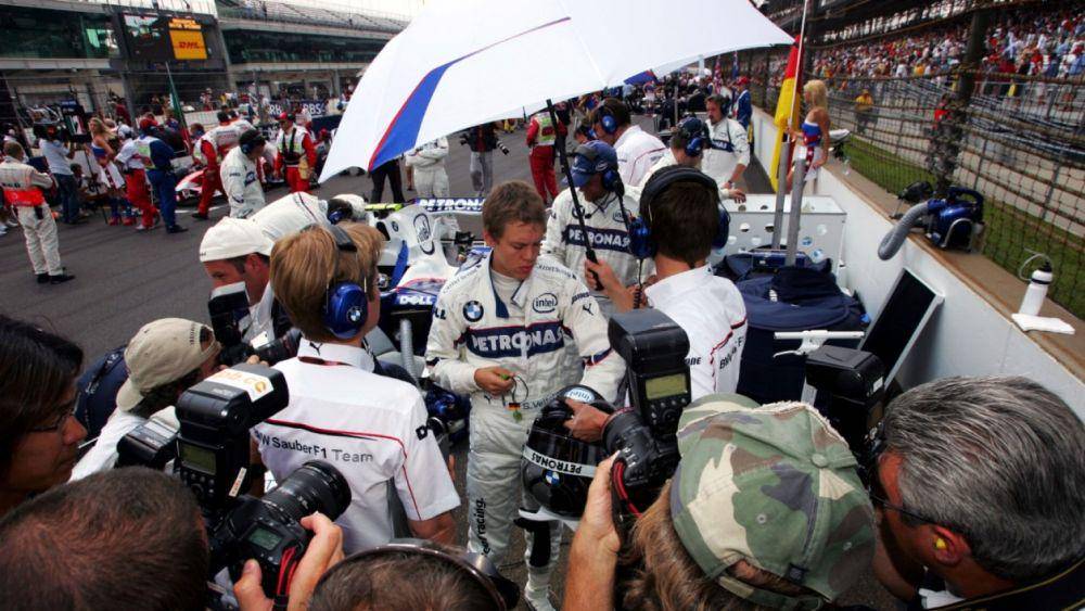 Sebastian Vettel pada GP Amerika Serikat 2007. (formula1.com)