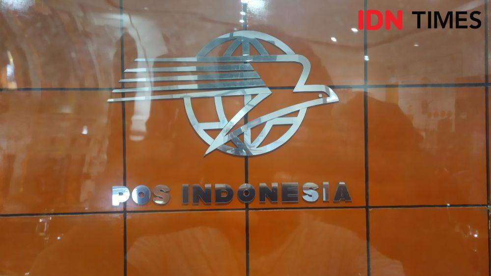Logo Kantor Pos, IDN Times/ Ricky Lodar