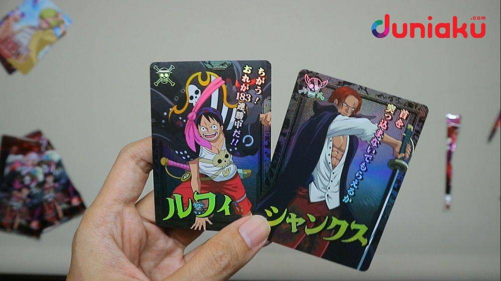 UR Luffy dan Shanks (duniaku.com/Dimas Ramadhan)