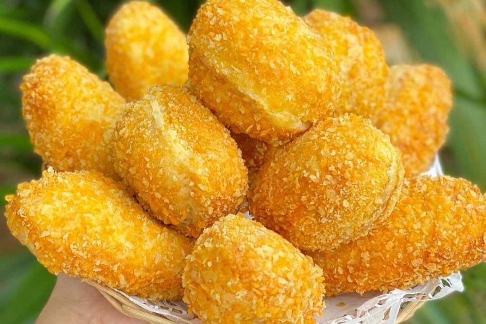 Ilustrasi roti tawar goreng isi cokelat (instagram.com/linasutiono)
