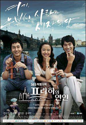 poster drama Lovers in Prague (asianwiki.com)