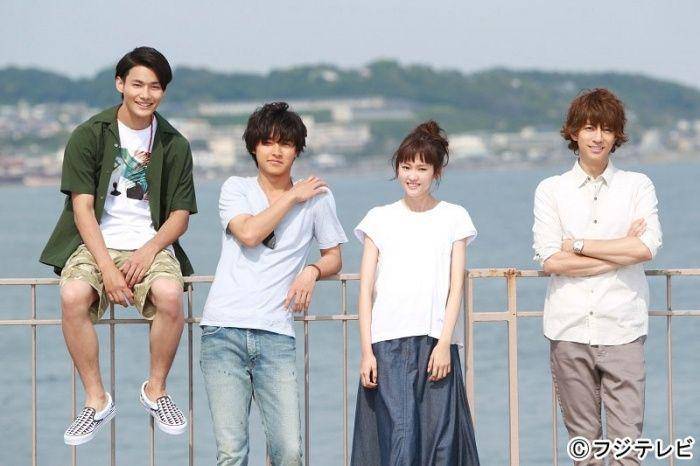 Still cut A Girl and Three Sweethearts (dok. Fuji TV/A Girl and Three Sweethearts)