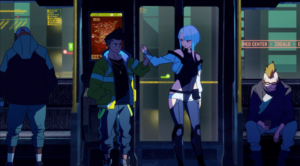 dok. Studio Trigger/ Cyberpunk Edgerunners