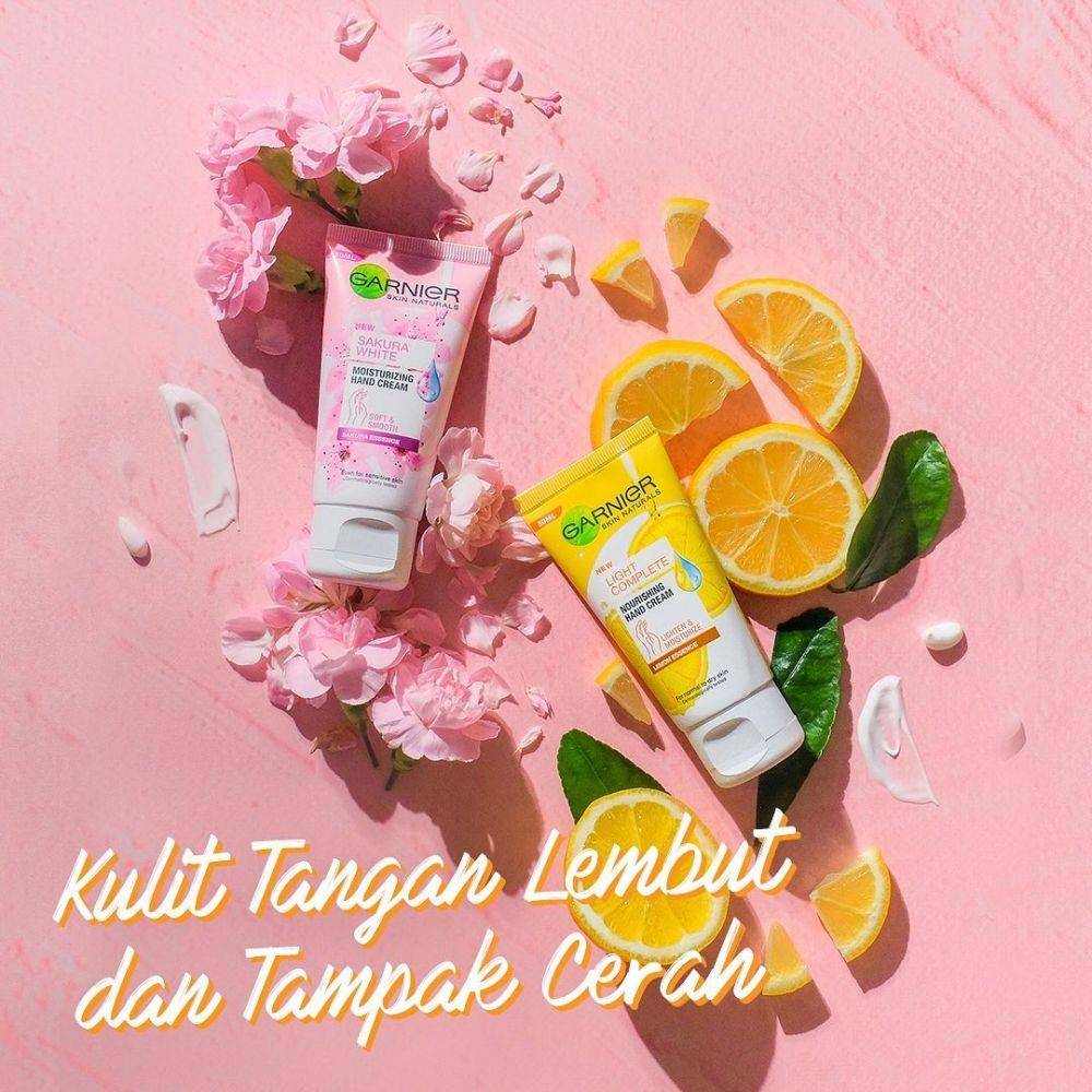 Garnier Sakura Glow Moisturizing Hand Cream (instagram.com/garnierindonesia)