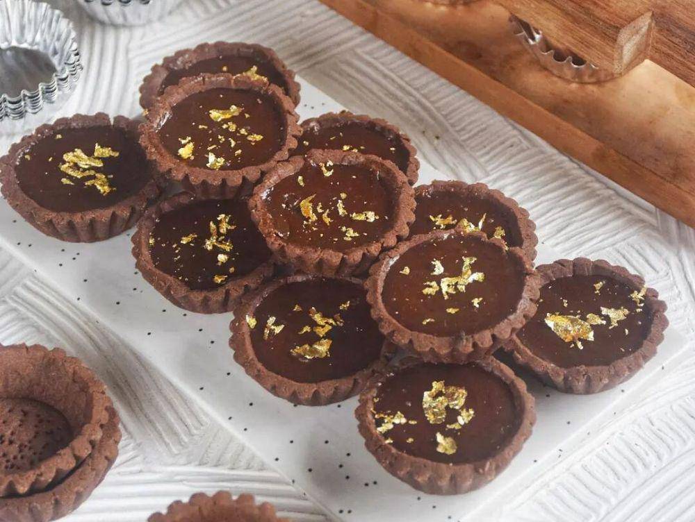 ilustrasi choco cheese tart (instagram.com/fitriyas_widodo)