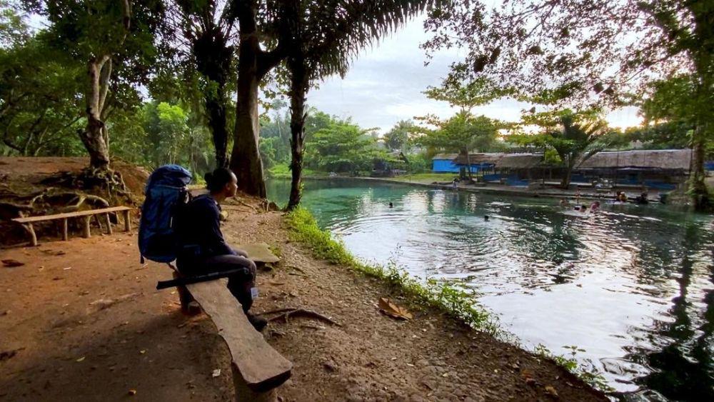 9 Potret Umbul Mabar di Sumatera Utara, Kolam Alam Sejernih Kaca