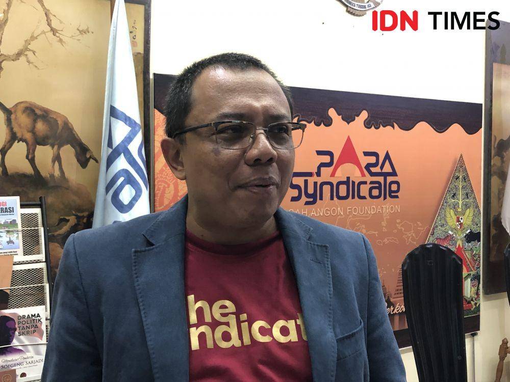 Direktur Eksekutif Para Syndicate Ari Nurcahyo. (IDNTimes/Melani Putri)