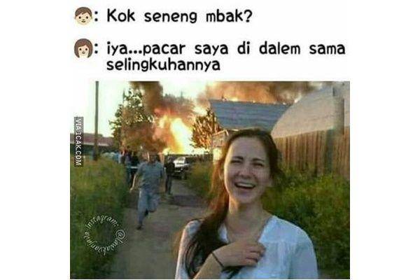 meme ketahuan selingkuh (instagram.com/lawakvanjava)