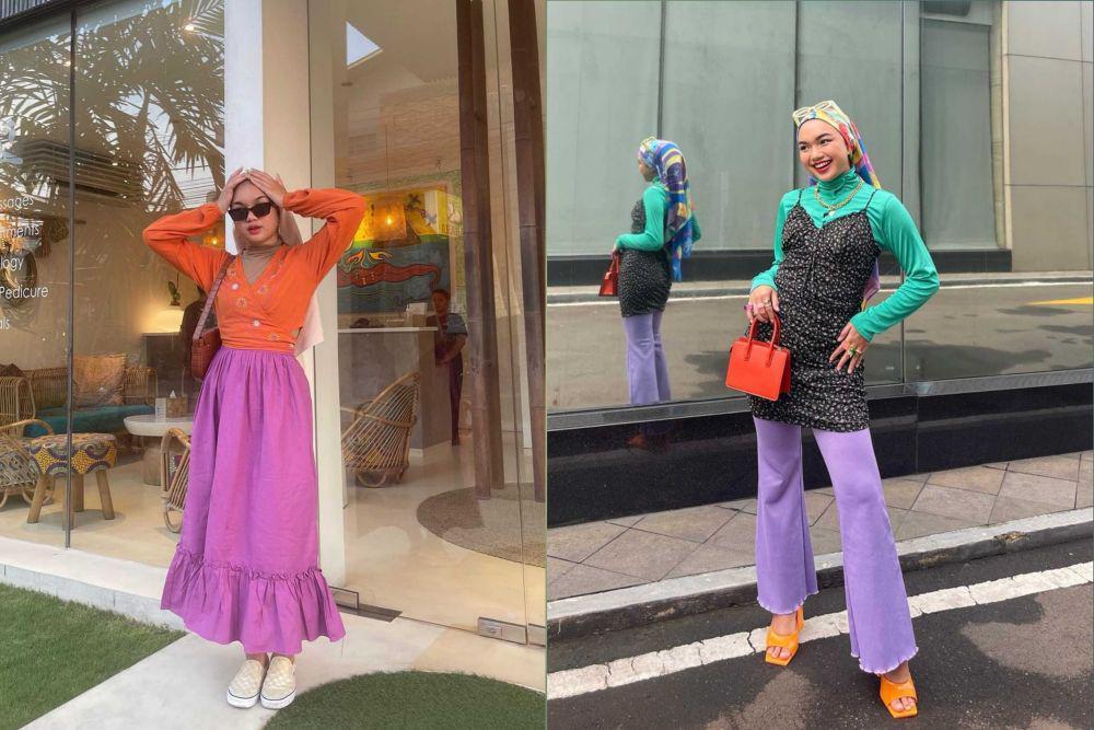 10 Inspirasi Cewek Kue ala Selebgram Nadya Aisha yang Super Modis