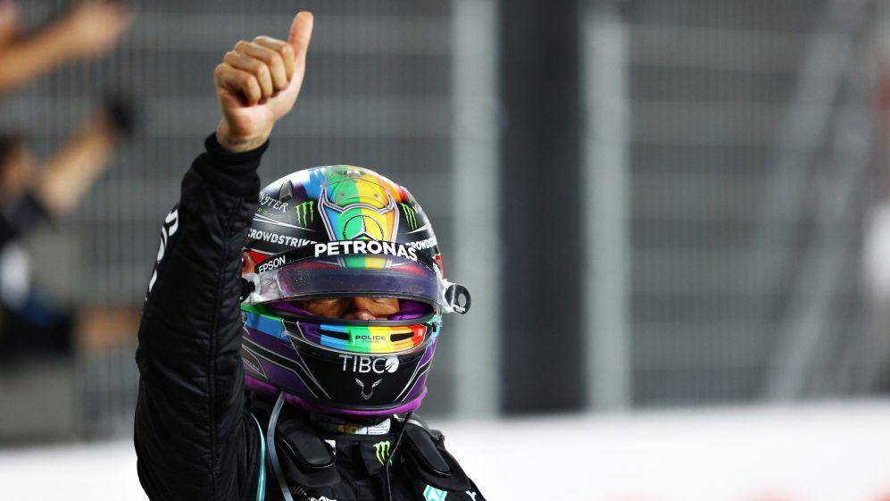 Lewis Hamilton menjuarai GP Qatar 2021. (formula1.com)