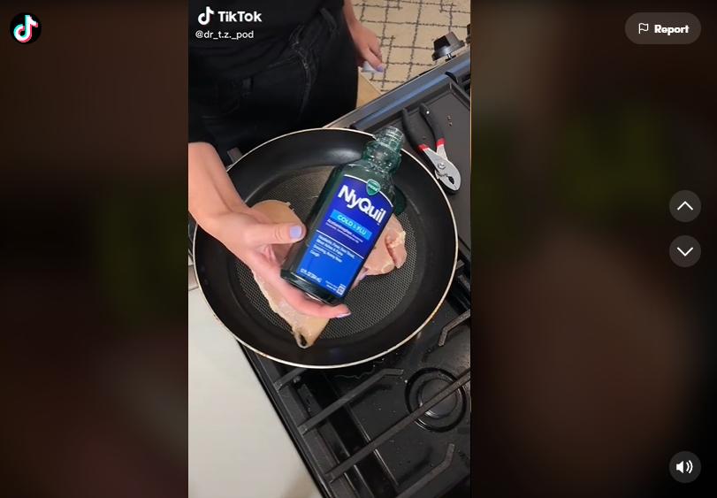 Viral Masak Ayam dengan Obat Pilek dan Flu, Ini Kata Ahli