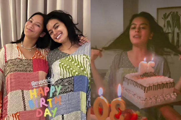 10 Potret Kejutan Ulang Tahun Ke-30 Eva Celia, Ada Tara Basro Juga