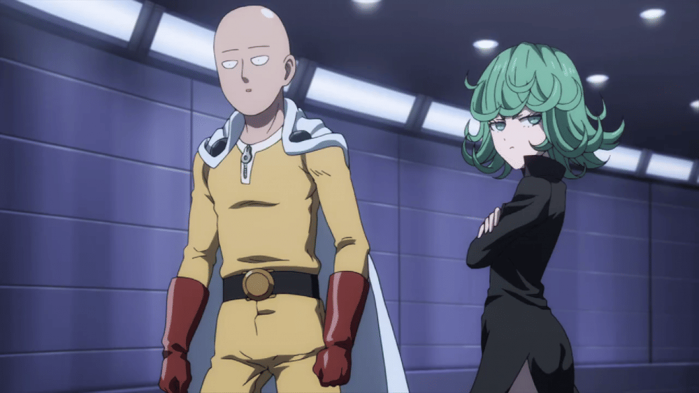 Saitama menyebut Tatsumaki 'anak kecil' (dok. Madhouse/ One Punch Man)