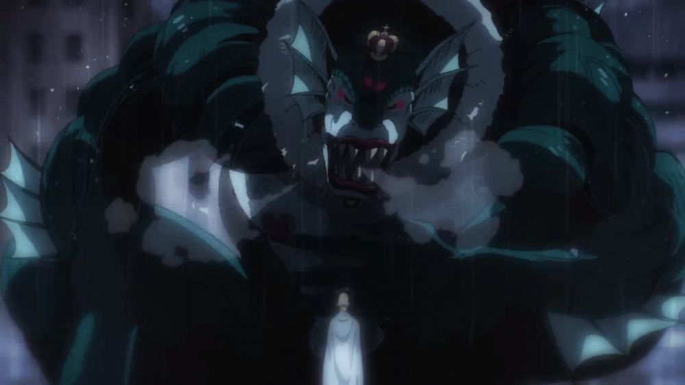 Detik-detik Deep Sea King tamat di tangan Saitama (dok. Madhouse/ One Punch Man)