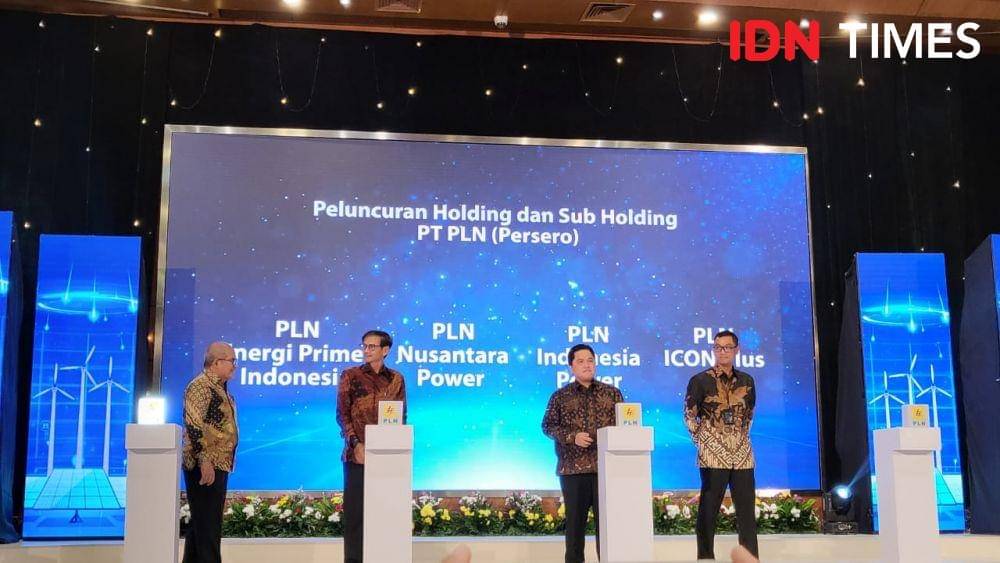 Peluncuran Holding dan Subholding PT PLN (IDN Times/Ridwan Aji Pitoko)