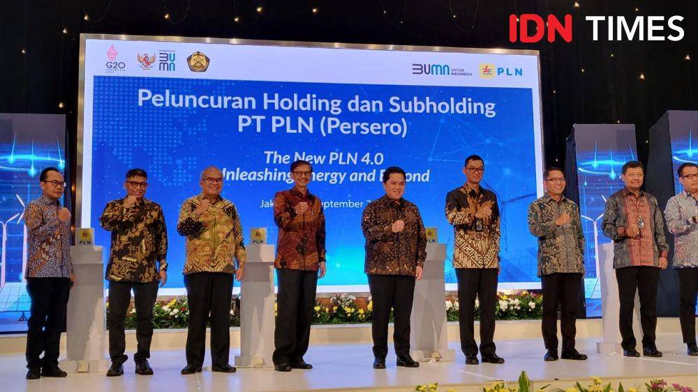 Peluncuran Holding dan Subholding PT PLN (IDN Times/Ridwan Aji Pitoko)