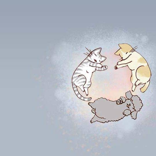 ilustrasi webtoon My Kitty and Old Dog (webtoons.com/my-kitty-and-)