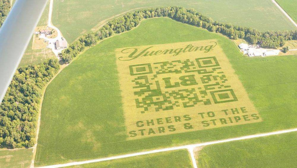 QR code terbesar di dunia (instagram.com/yuenglingbeer)