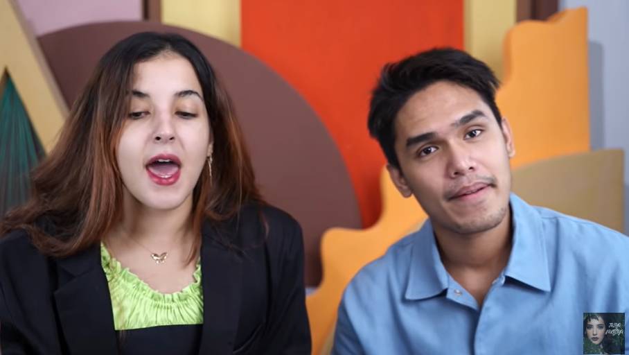 Tasya Farasya dan Galih, managernya (YouTube.com/tasya farasya)