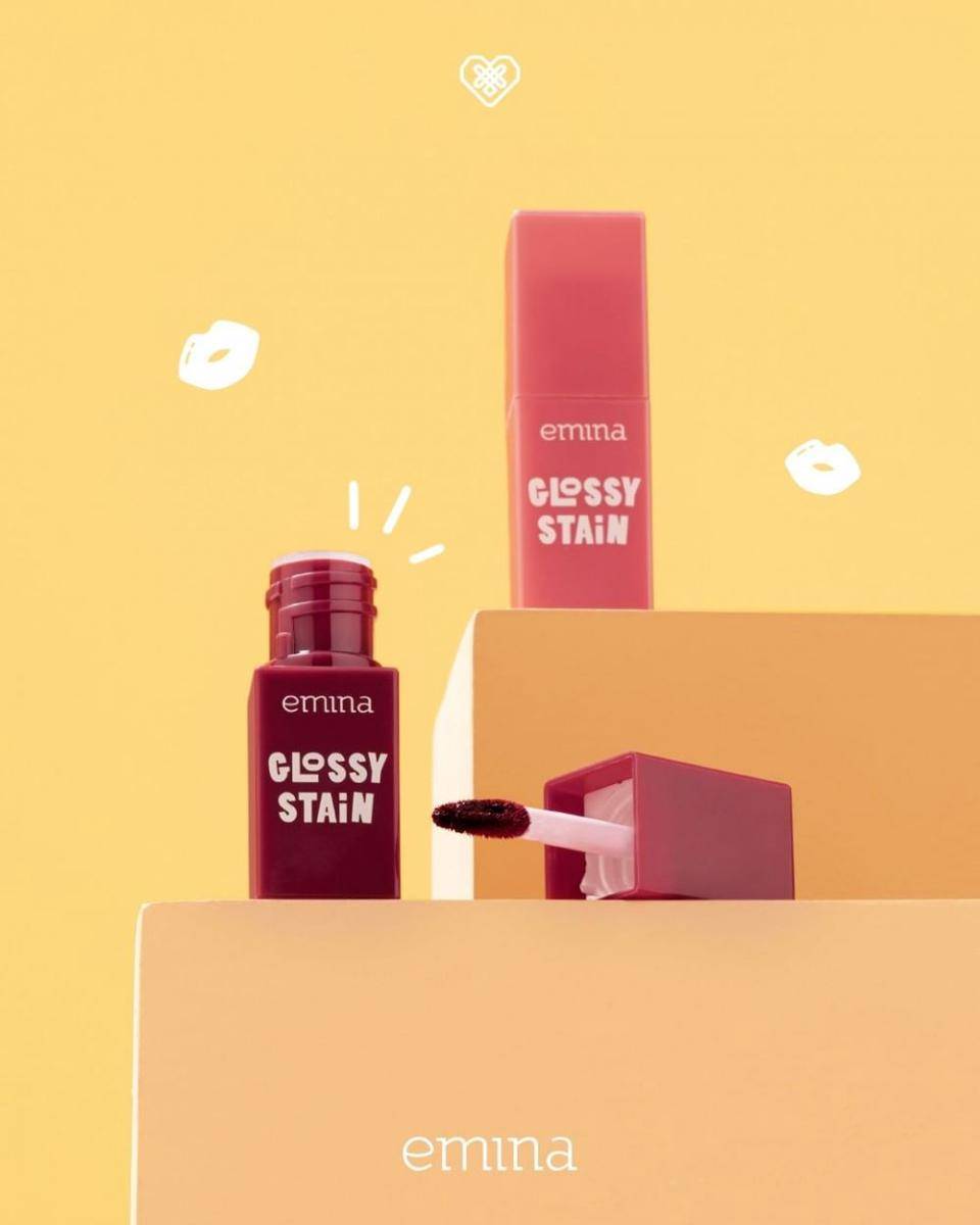 Ilustrasi Emina Glossy Stain (instagram.com/eminacosmetics)