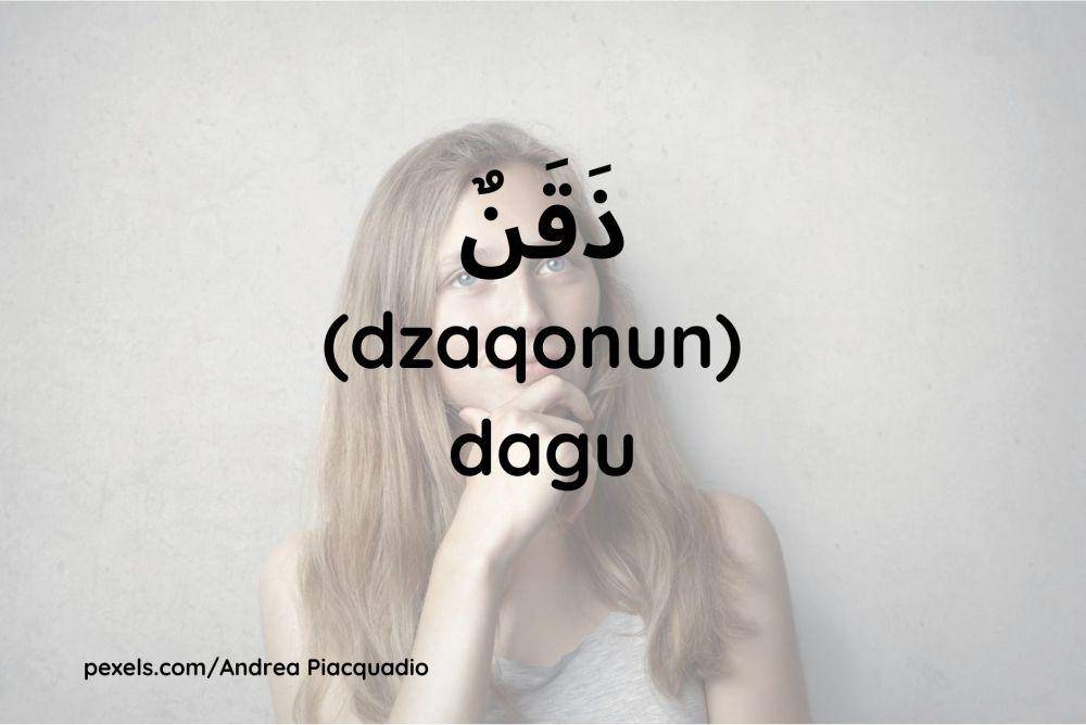 ilustrasi memegang dagu (Dok.pribadi/Maisix Dela Desmita)