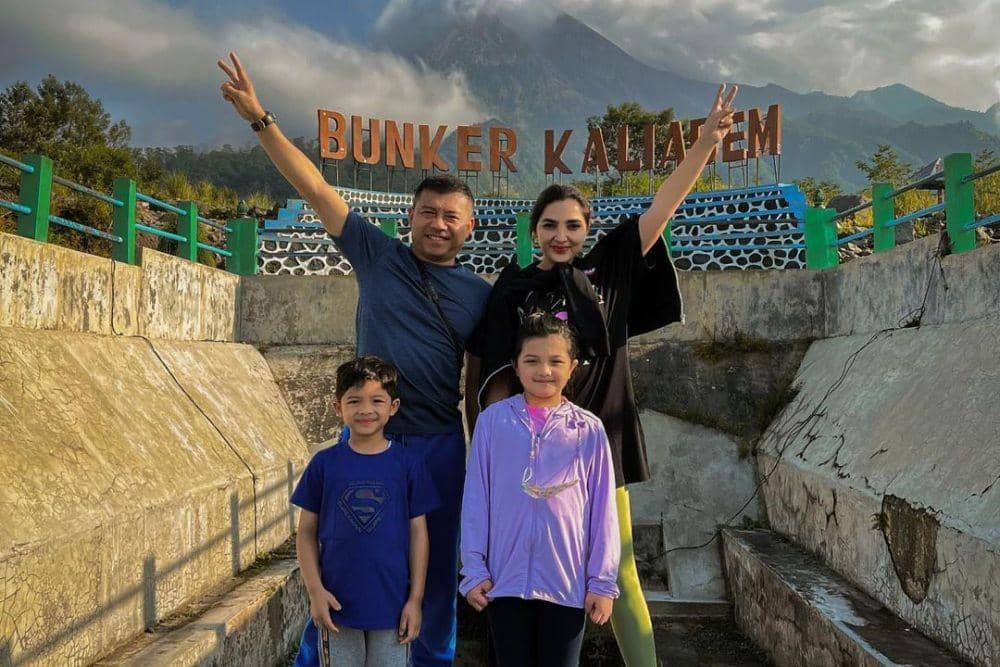 10 Keseruan Keluarga Ashanty di Jogja, Wisata Ekstrem di Merapi