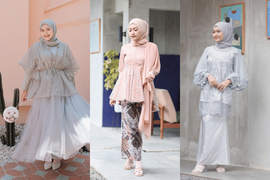 10 OOTD Brokat untuk Kondangan ala Sari Endah Pratiwi, Bakal Dipuja!