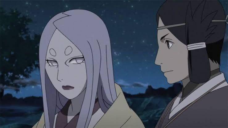 Kaguya Otsutsuki dan Tenji (dok. Crunchyroll.com/Naruto:Shippuden)