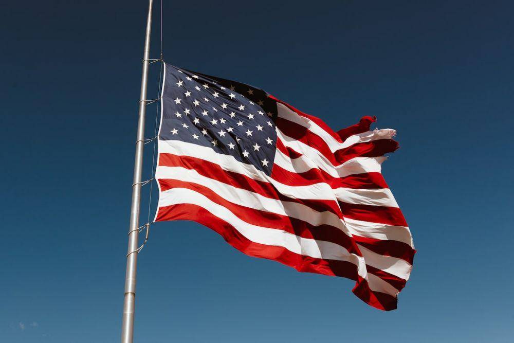 Bendera Amerika Serikat. (Unsplash.com/Paul Weaver)