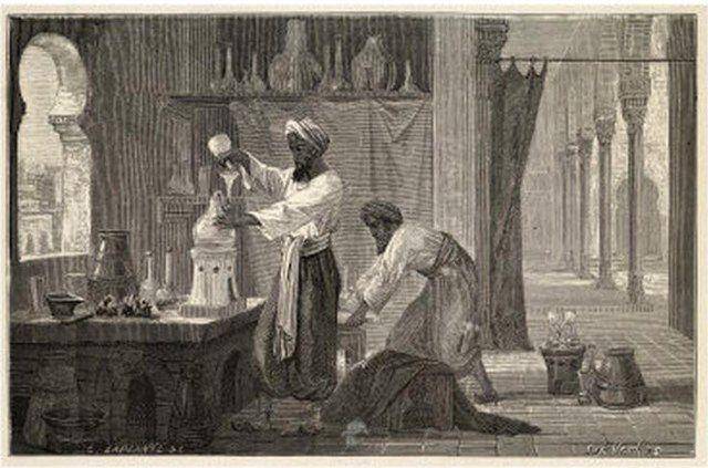 ilustrasi potret Ar-Razi (art images - manoscritti, Public domain, via Wikimedia Commons)