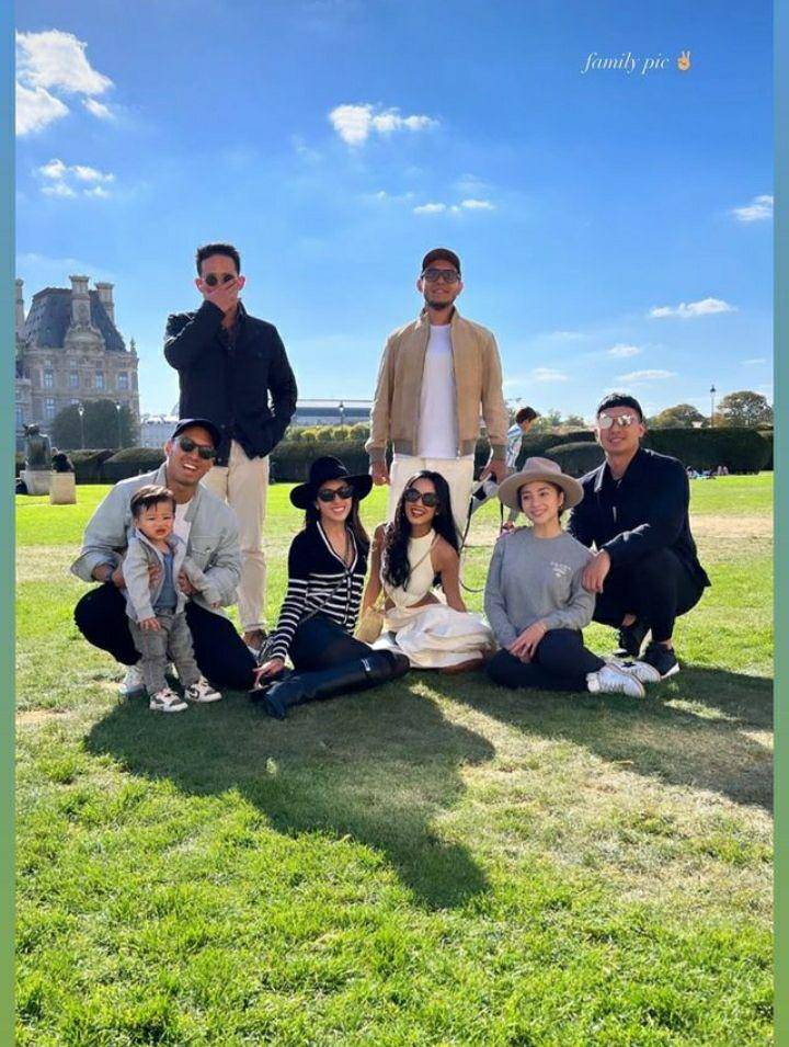 Potret Nikita Willy dan Indra saat di Paris (Instagram.com/indpriw)