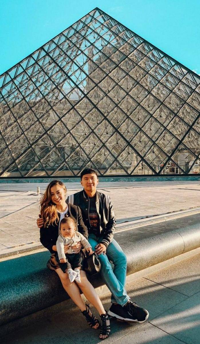 Potret Nikita Willy dan Indra saat di Paris (Instagram.com/indpriw)