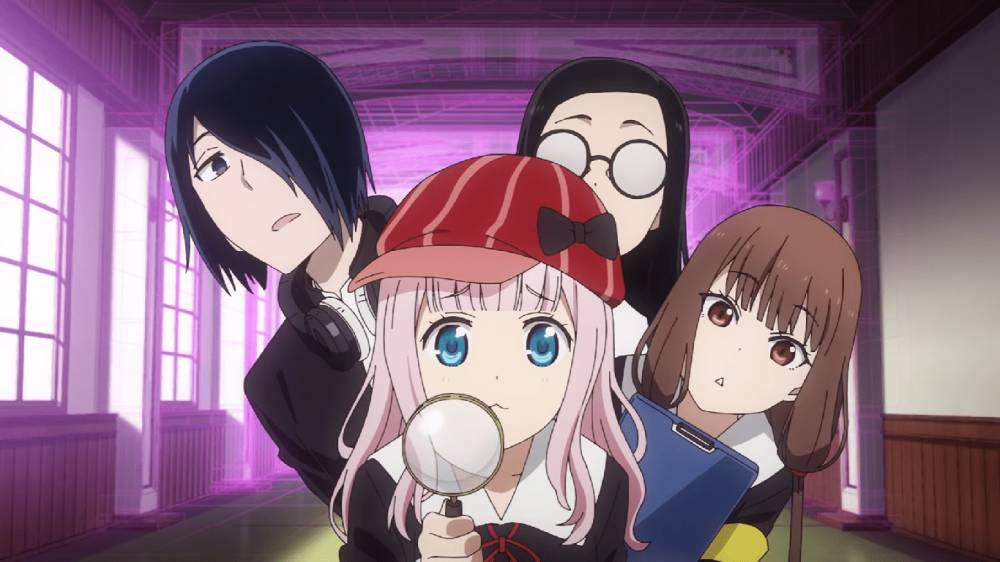 cuplikan anime Kaguya-sama: Love is War (dok.Shueisha/Kaguya-sama:Love is War)