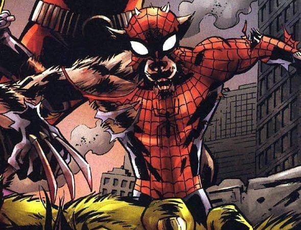 Spider-Wolf (Dok. Komik Marvel / Zombies vs Army of Darkness #5)