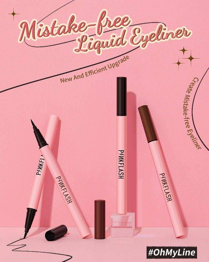 Pinkflash Mistake Free Liquid Eyeliner (instagram.com/pinkflashcosmetics)