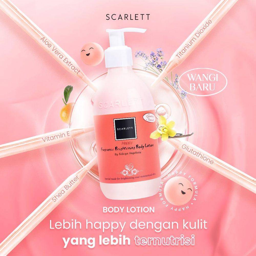 Scarlett Whitening Happy Body Lotion (instagram.com/scarlett_whitening)